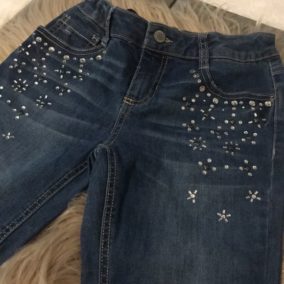 girls sparkle jeans